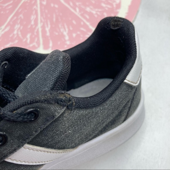 Adidas Grand Court canvas black sneakers size 6 - Picture 13 of 13